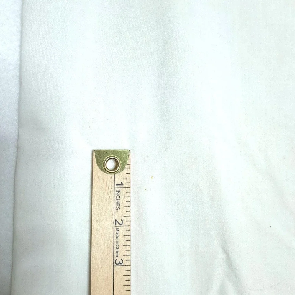 Vintage King Pillowcase White Pink Floral Ruffle Eyelet Lace Cottagecore Trim‎